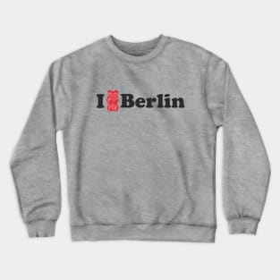 I Love Berlin and Gummy Bears Crewneck Sweatshirt